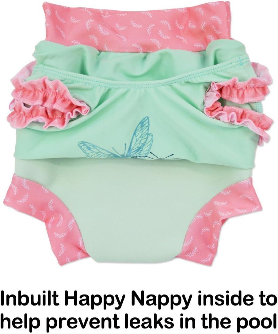 Costume Bimbo Green Sprouts - Pannolino Da Bagno Ecologico Con Bottoni