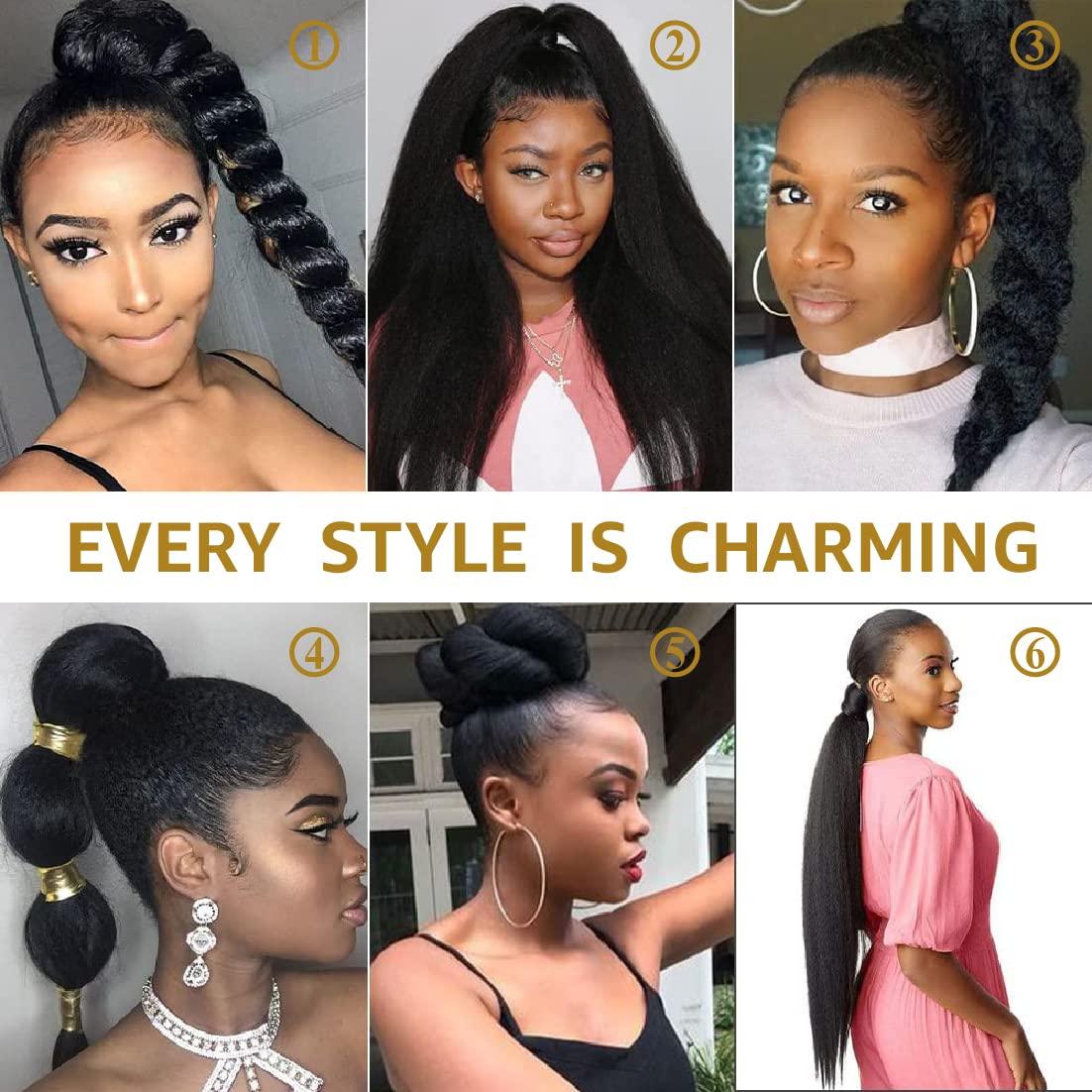 Black straight ponytail hairstyles hotsell