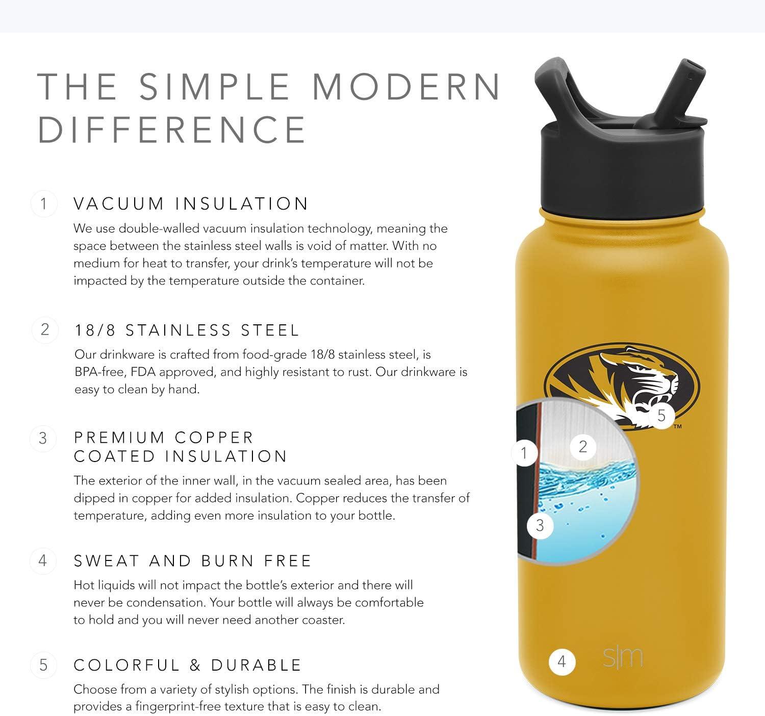 Simple Modern Officially Licensed Water Bottle with Straw Lid