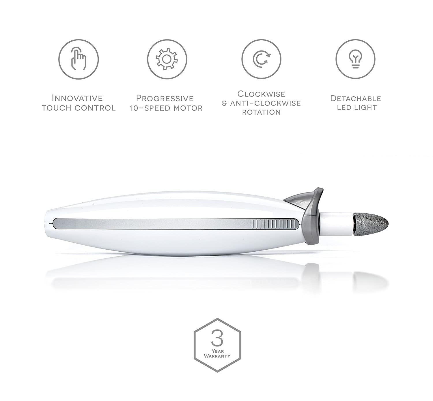 UTILYZE 10in1 Professional Electric Manicure Pedicure Set Powerful