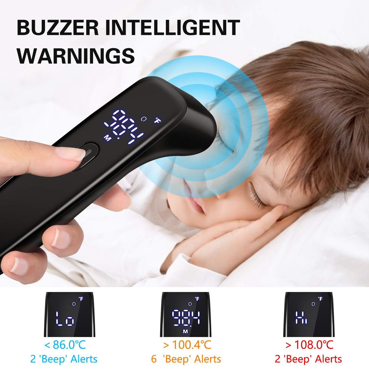 Infrared Thermometer for Adults, Hotodeal Digital Touchless Forehead