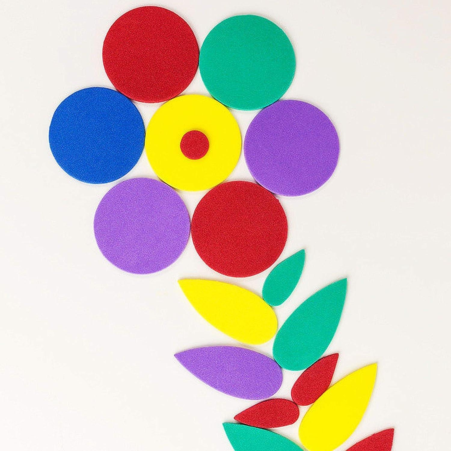 16PCS Round Craft Foam Disc 6 x 6 x 1 inch White EPS Foam Circle Blank