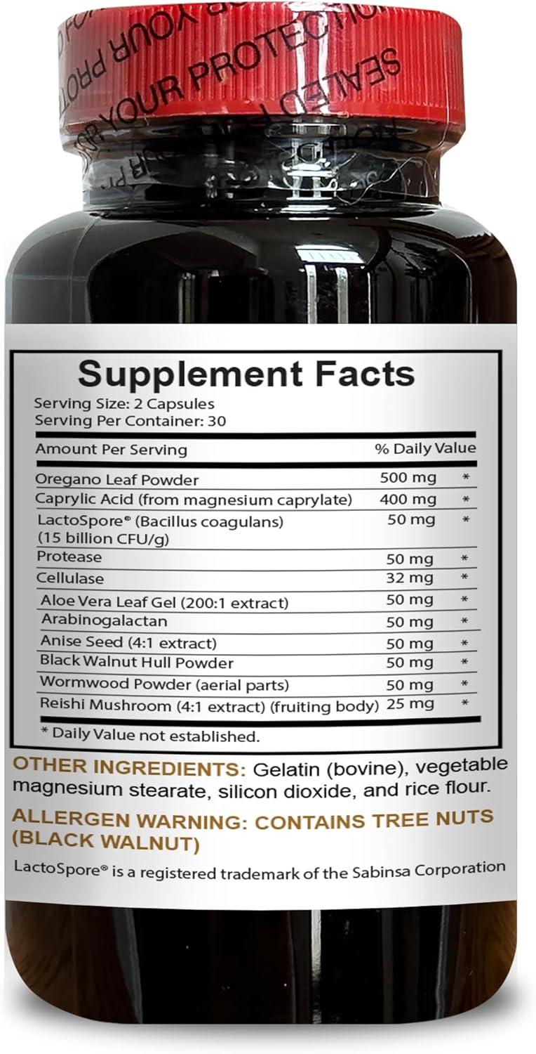 OLANTA TRADE SOLUTION Candida PRO Complex - Candida Cleanse Detox for Women  Wormwood Herbal Supplement Aloe Vera Capsules Vegan Organic - 1 Bottle 60  Capsules | Buy Now with Express International Delivery | GoSupps.com