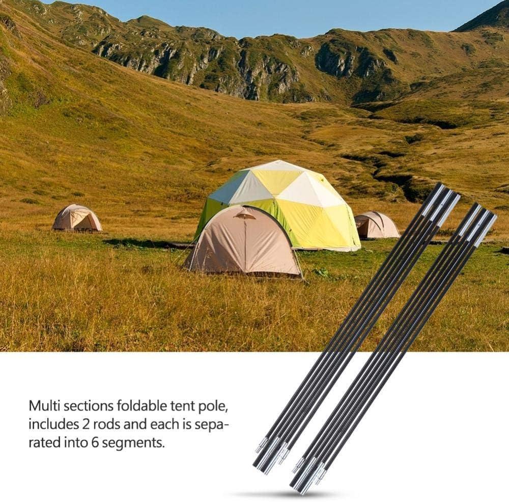 Folding online tent poles