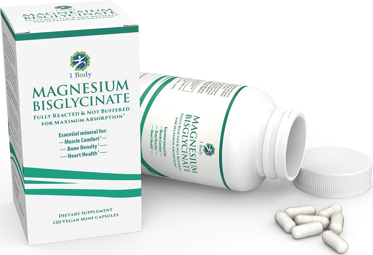 Magnesium Bisglycinate Chelate Reduce Muscle Cramps and Improve Sleep