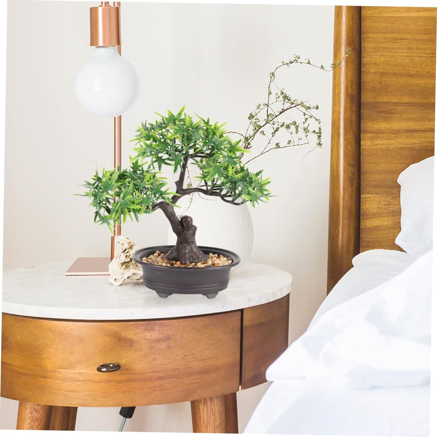 Zerodeko 2pcs Welcome Pine Flower Pot Houseplants Live Indoor Home Desk Fake  Bonsai Desk Top Decor Interior Decor Simulation Green Plants Simulation  Tree Office Plastic Flower Household | Buy Now with Express