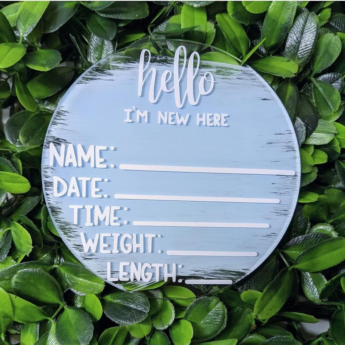 20 Pieces Clear Circle Acrylic Sheet 4 Inch Acrylic Plexiglass Disc