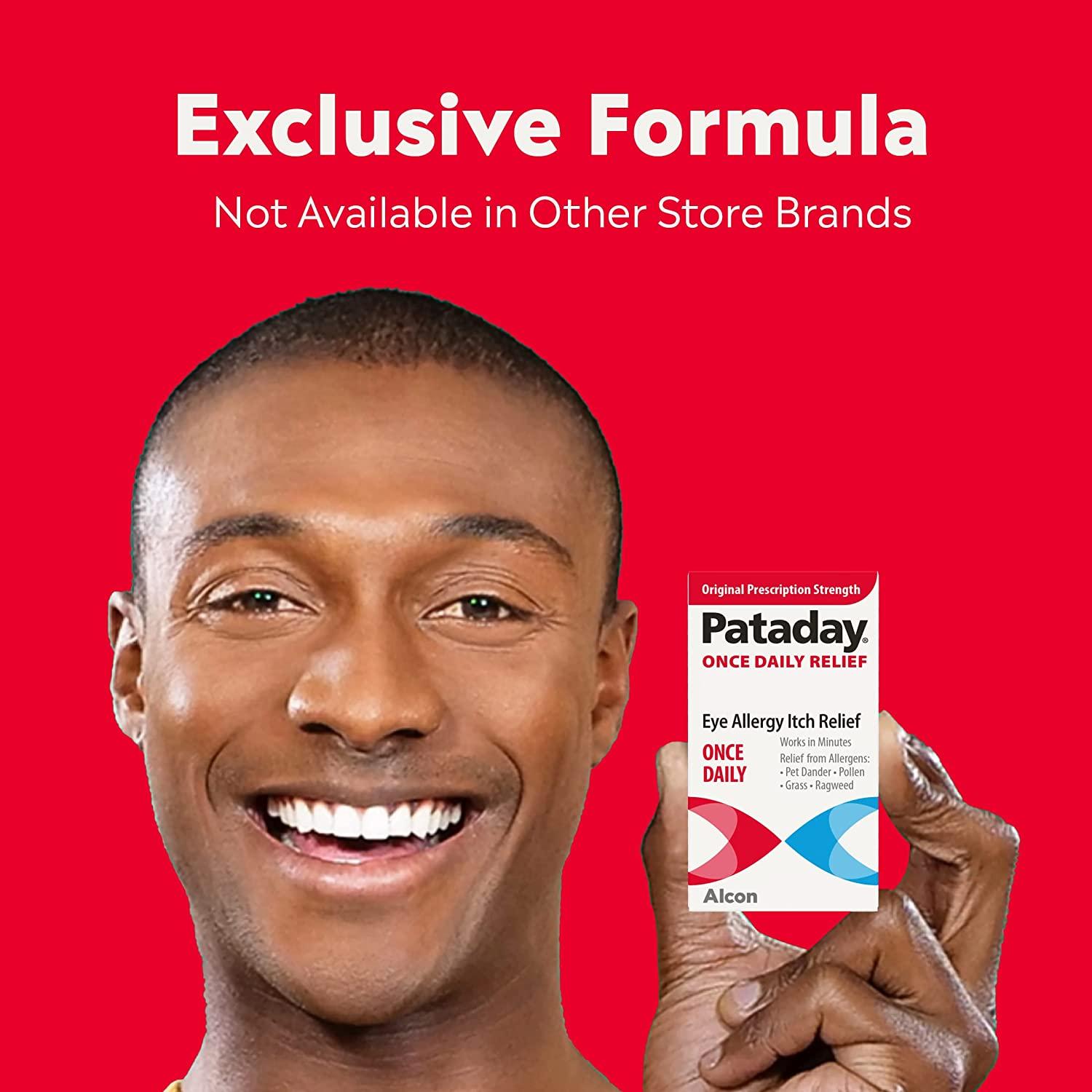 Pataday Once Daily Relief Allergy Eye Drops by Alcon, for Eye Allergy