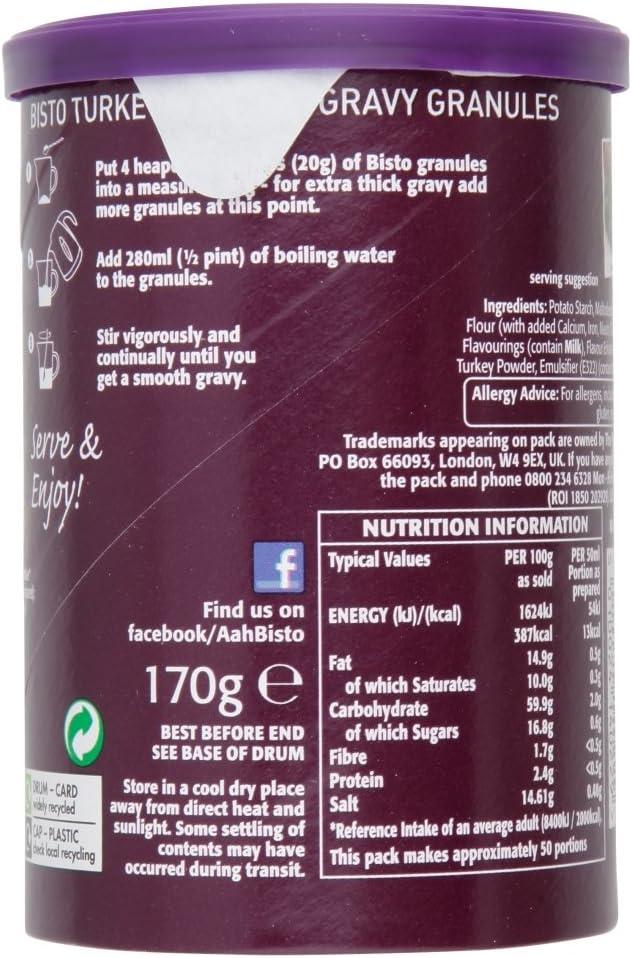 Bisto Turkey Gravy Granules 170 g