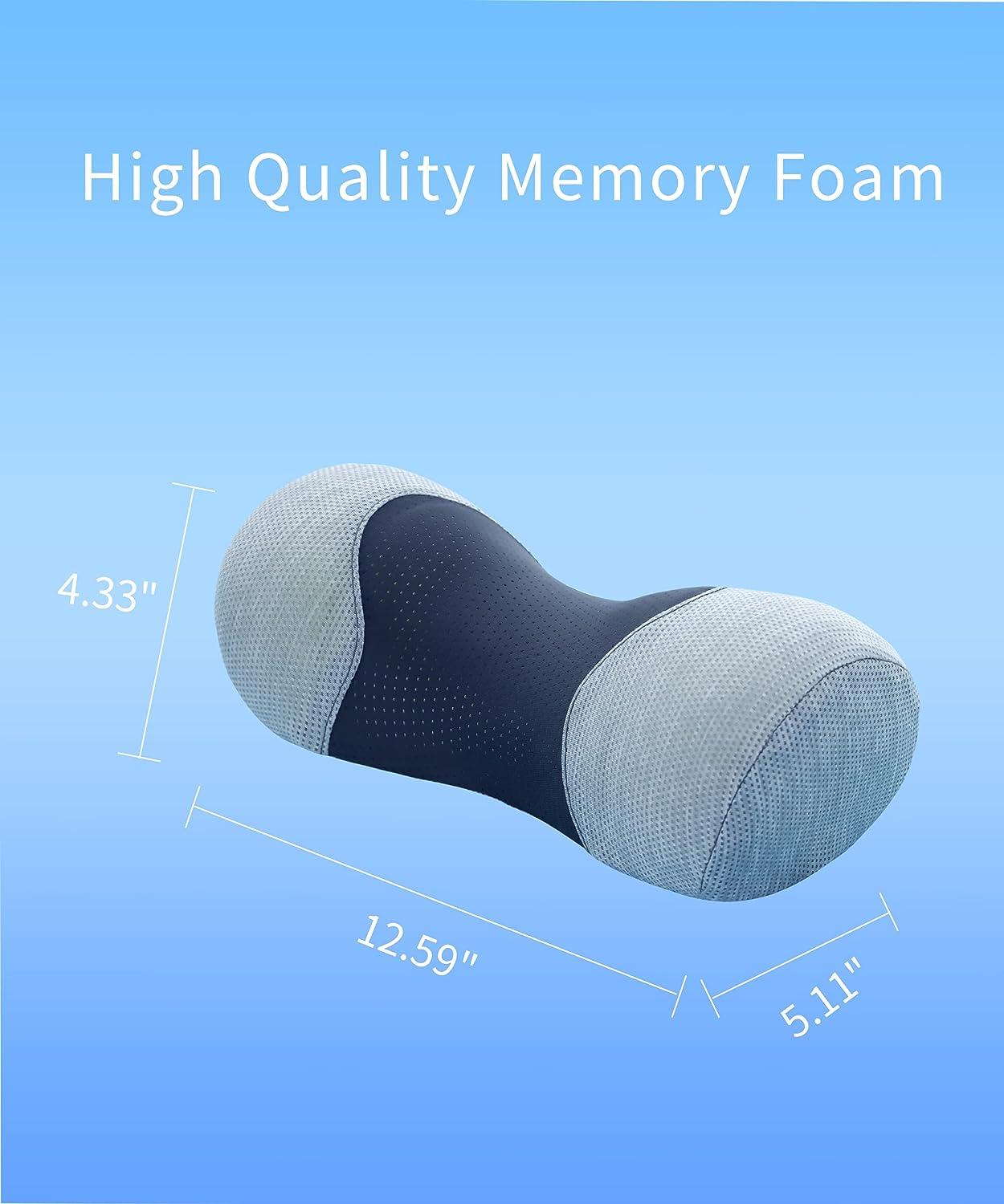 Bespilow Memory Foam Cervical Neck Support Pillow Neck Roll