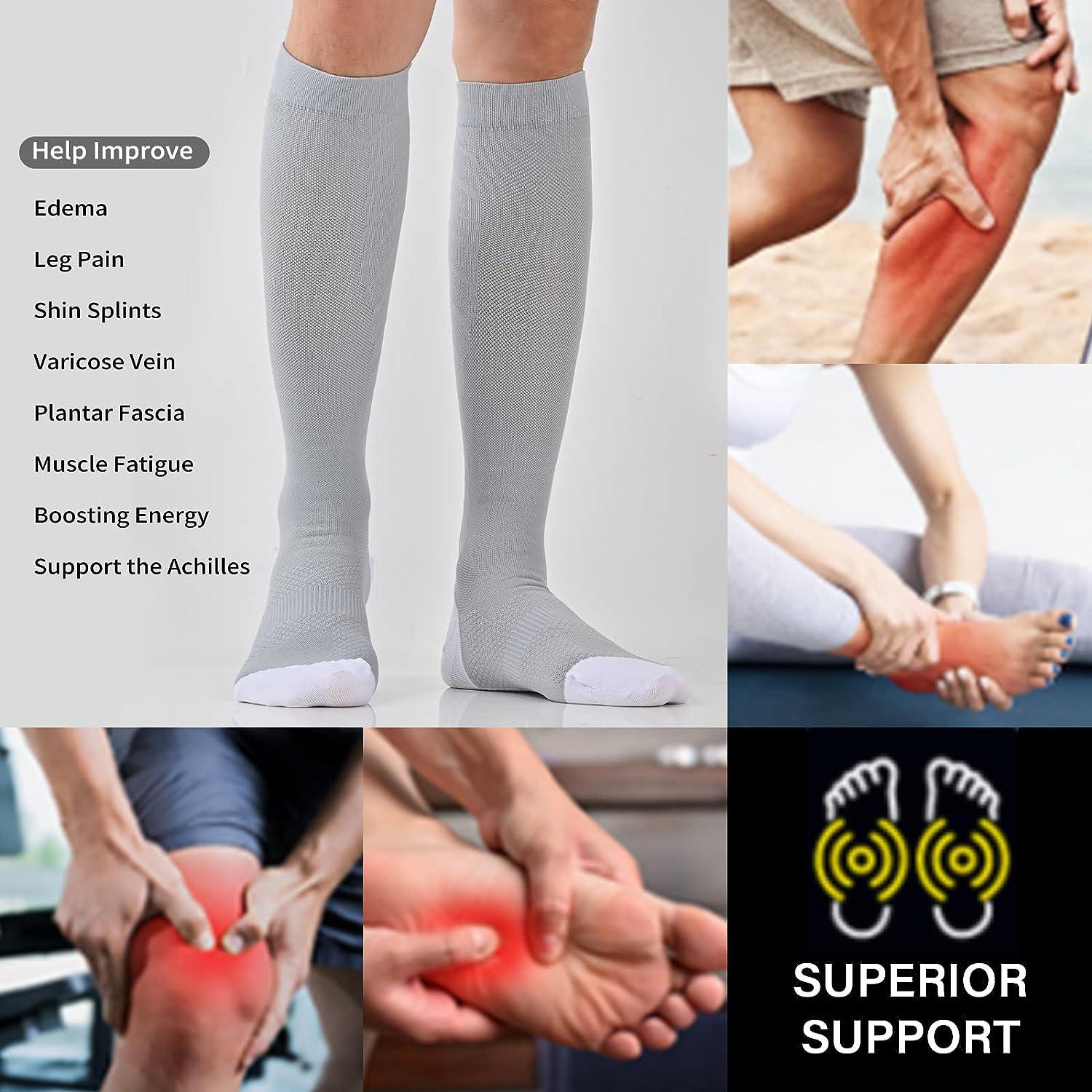 COOPLUS Compression Socks for Women Men 20 30 mmhg Circulation