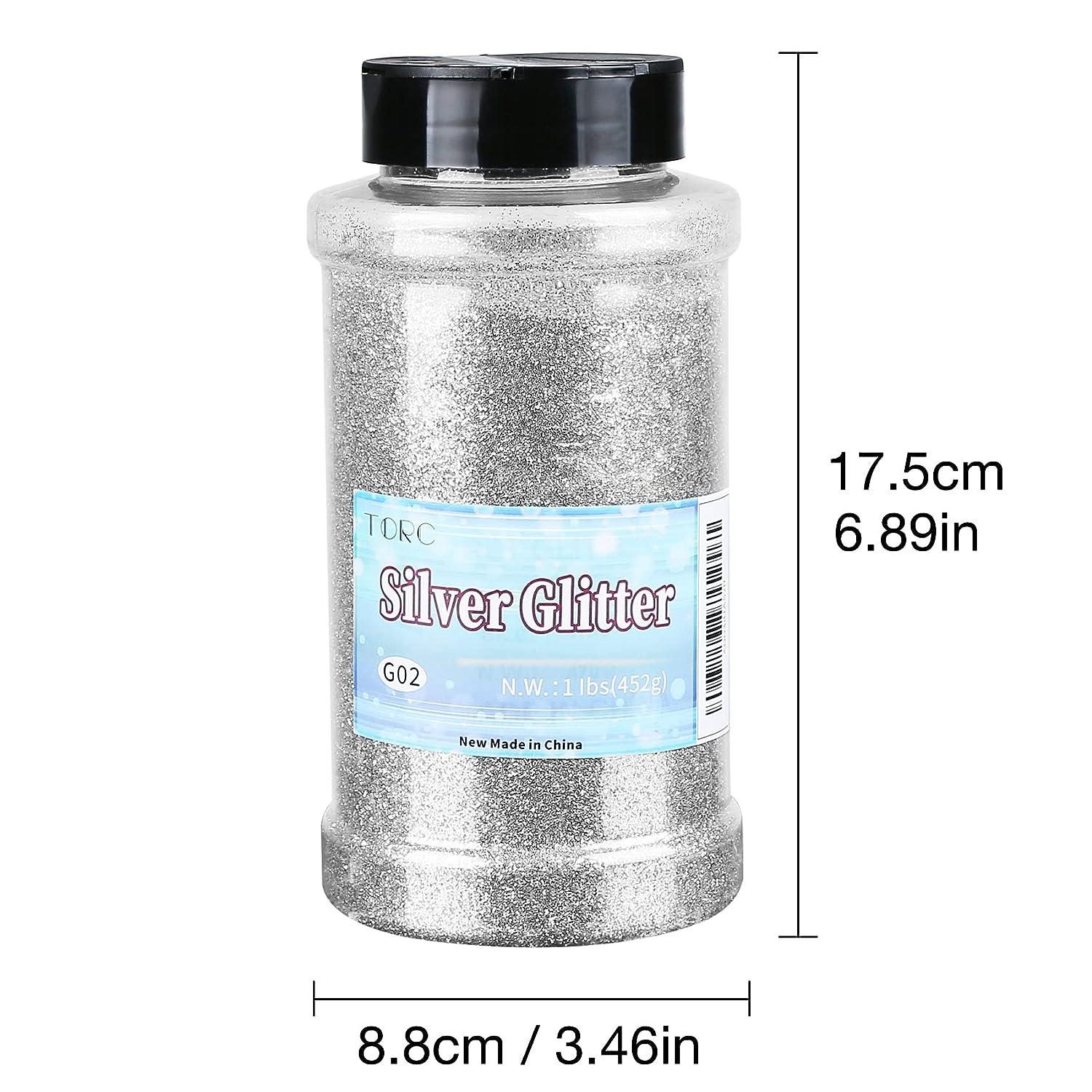TORC 1 Pound Purple Holographic Glitter 16 oz Mix Chunky Glitter Bulk for  Resin Craft Cosmetic Art Festival Decoration