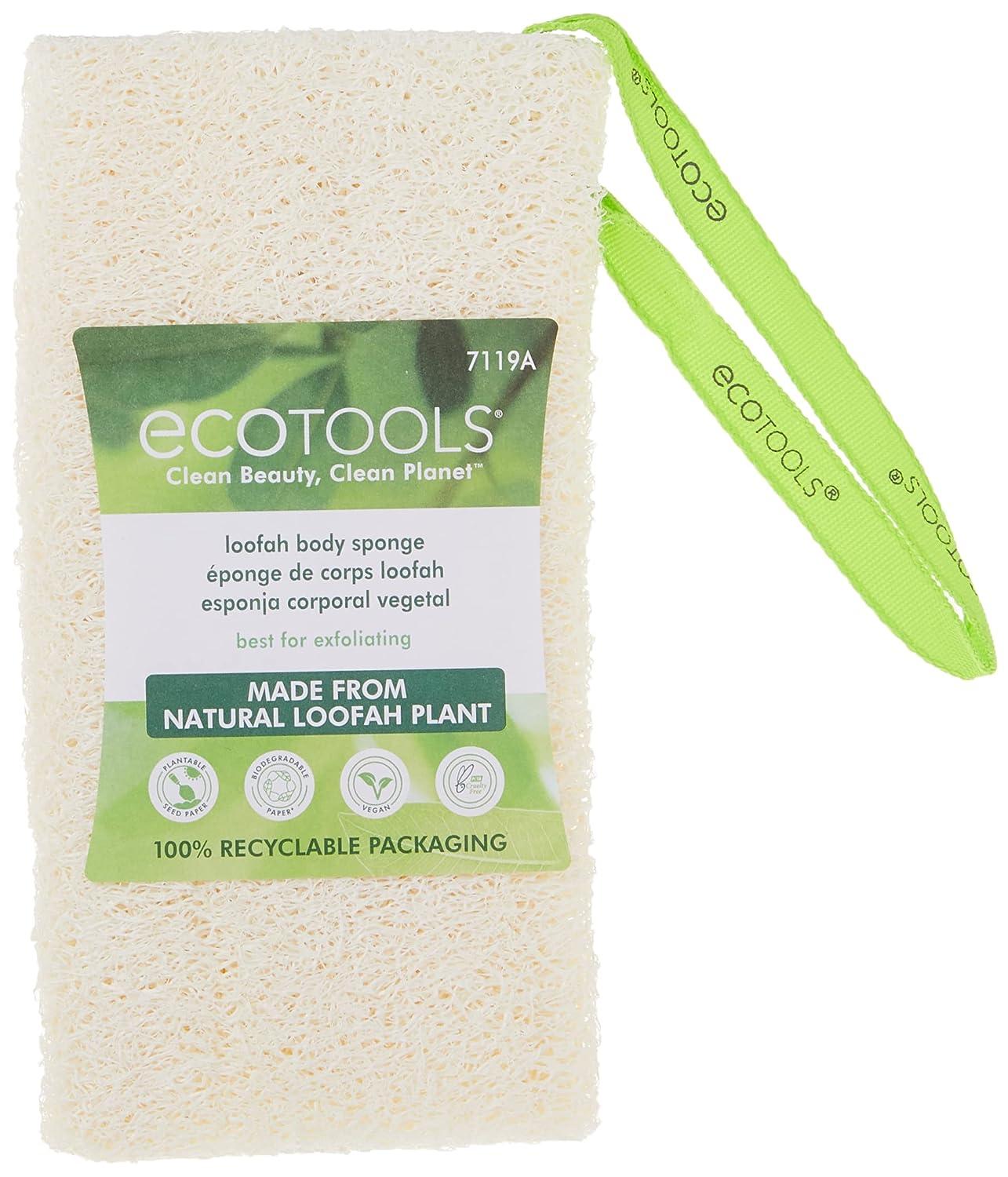 EcoTools Loofah Bath Sponge Natural Exfoliating Shower Sponge