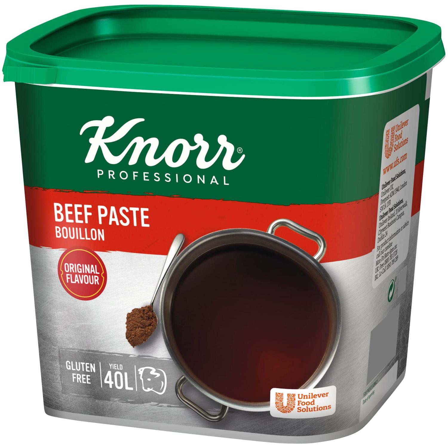 Knorr Professional Beef Bouillon Paste 2x1kg