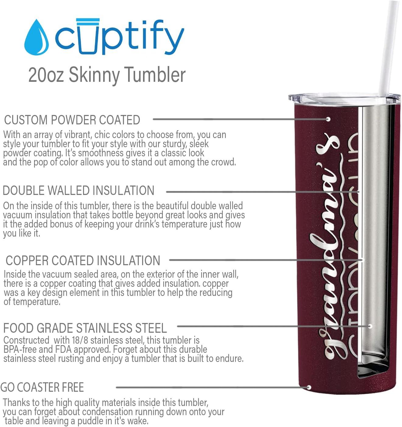 Maroon Tumbler - Officially Licensed - Premium Stainless Steel -  Double-Walled