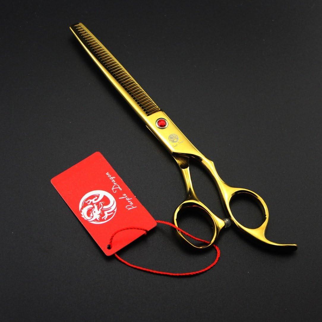 7 7 5 89 Professional Hairdressing Scissors Barber Salon Hair Cutting Dragon Shears Large 7 Inch 3pc B