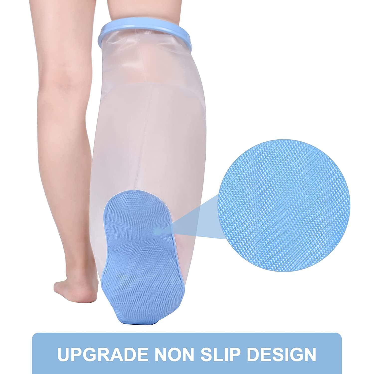 Fasola Leg Cast Cover Shower NonSlip Leg Cast Protector for Broken