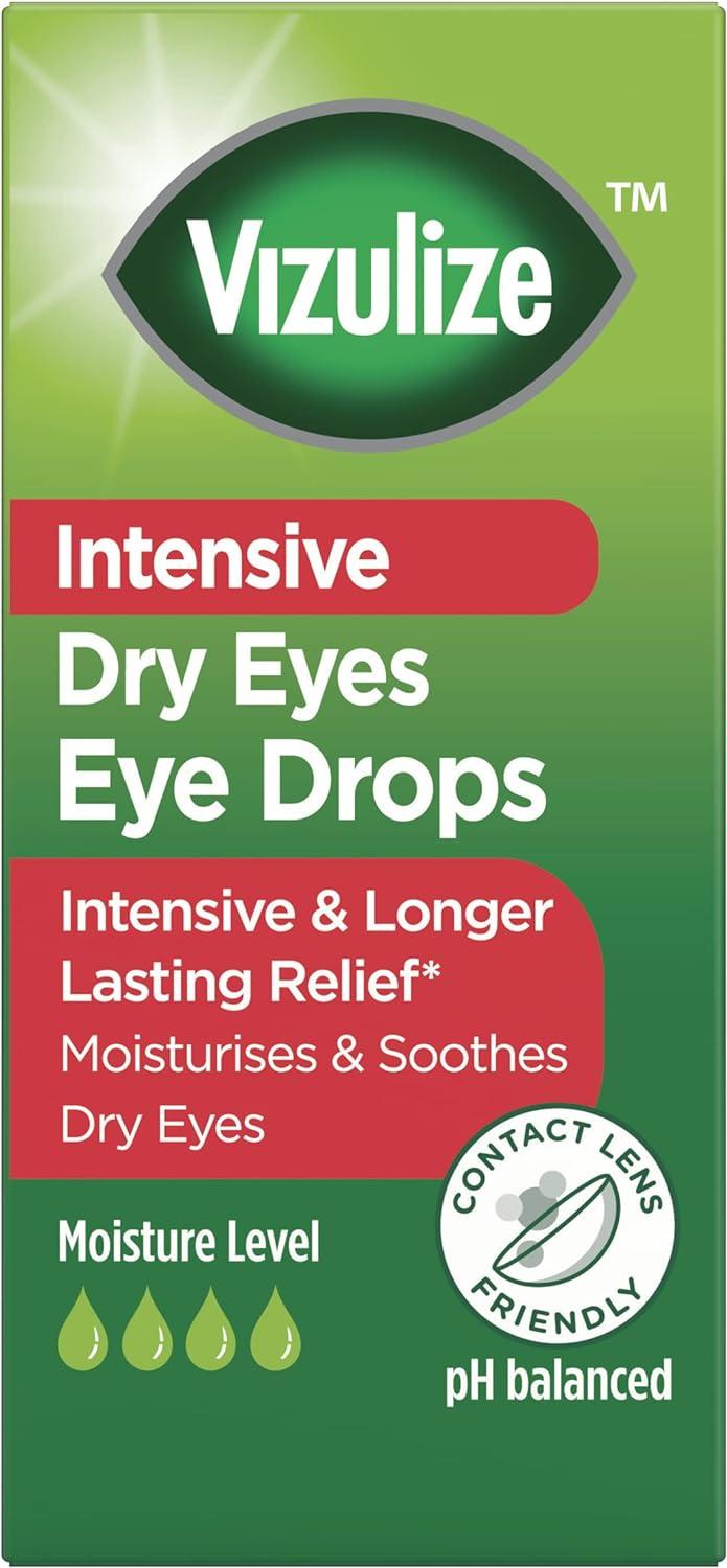 Vizulize Intensive Dry Eye Drop 10ml Intensive & Longer Lasting