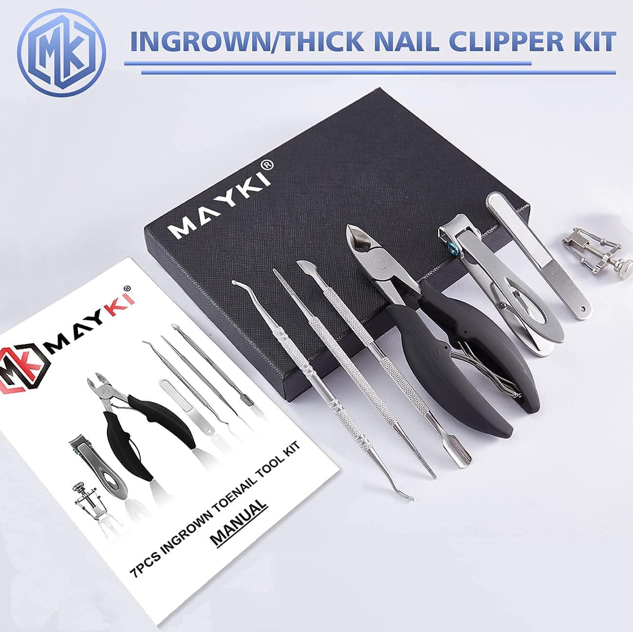 Large Nail Clipper Set, Toe Nail Clippers Adult For Ingrown Thick