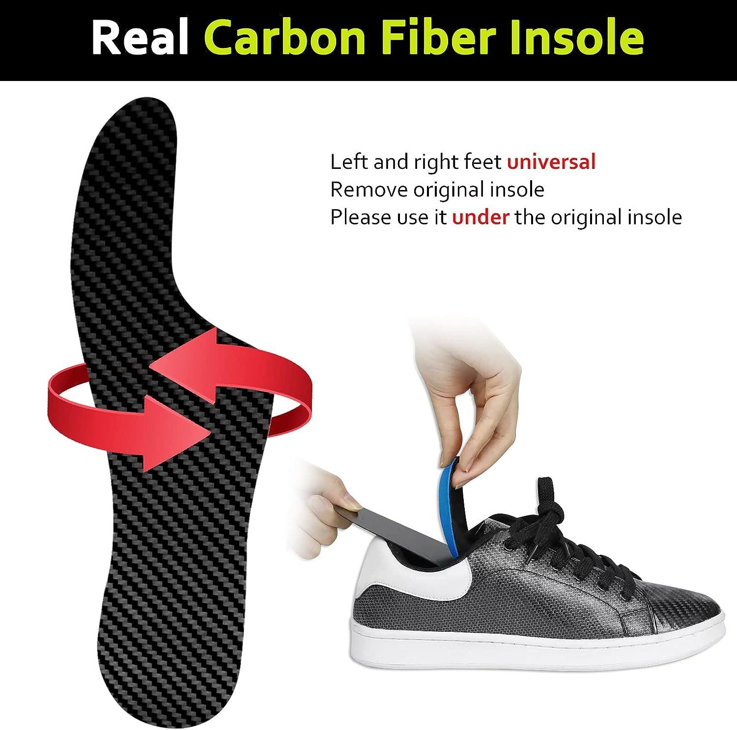 Carbon fiber insert with morton's extension shop