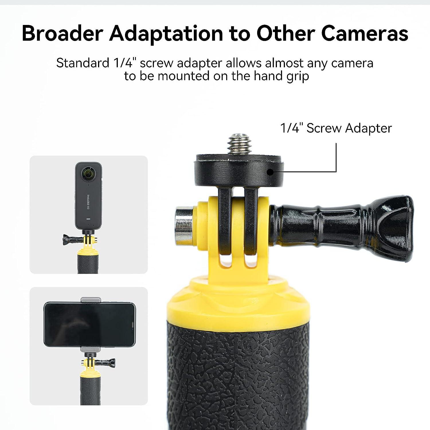 TELESIN Floating Hand Grip for GoPro Action Cameras Waterproof - Main Image
