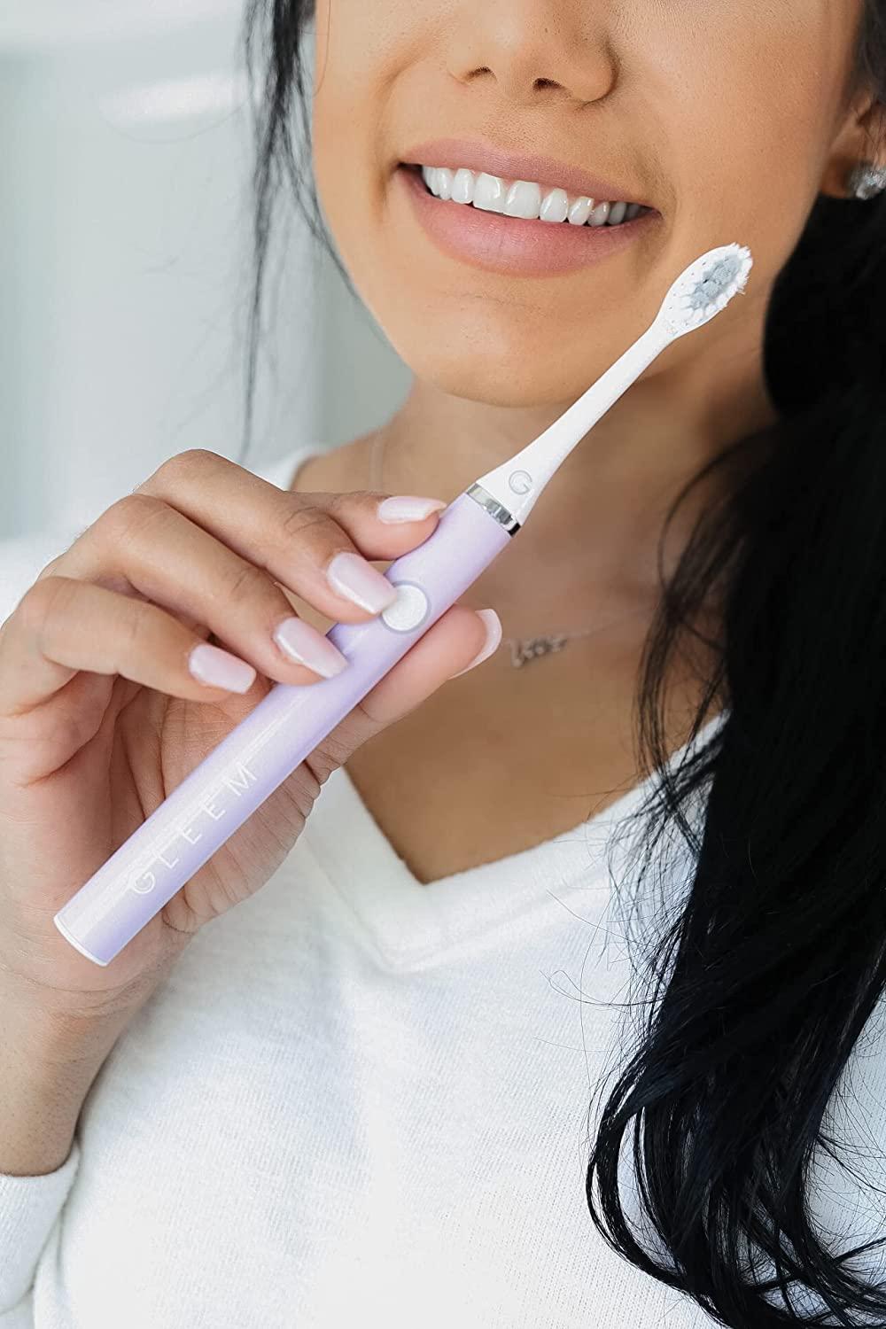 Gleem Rechargeable Electric Toothbrush, Lavender Rechargeable Lavender