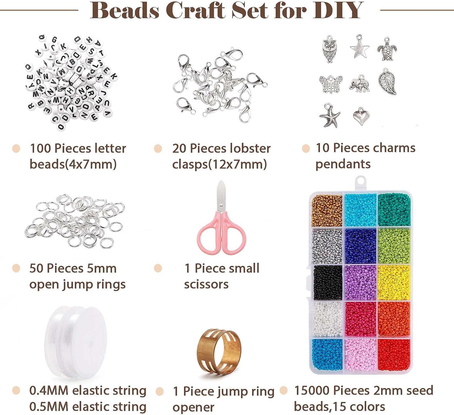 Clay Bead Spinner Bracelet Making Waist Beads Kit for DIY Project, Style C  