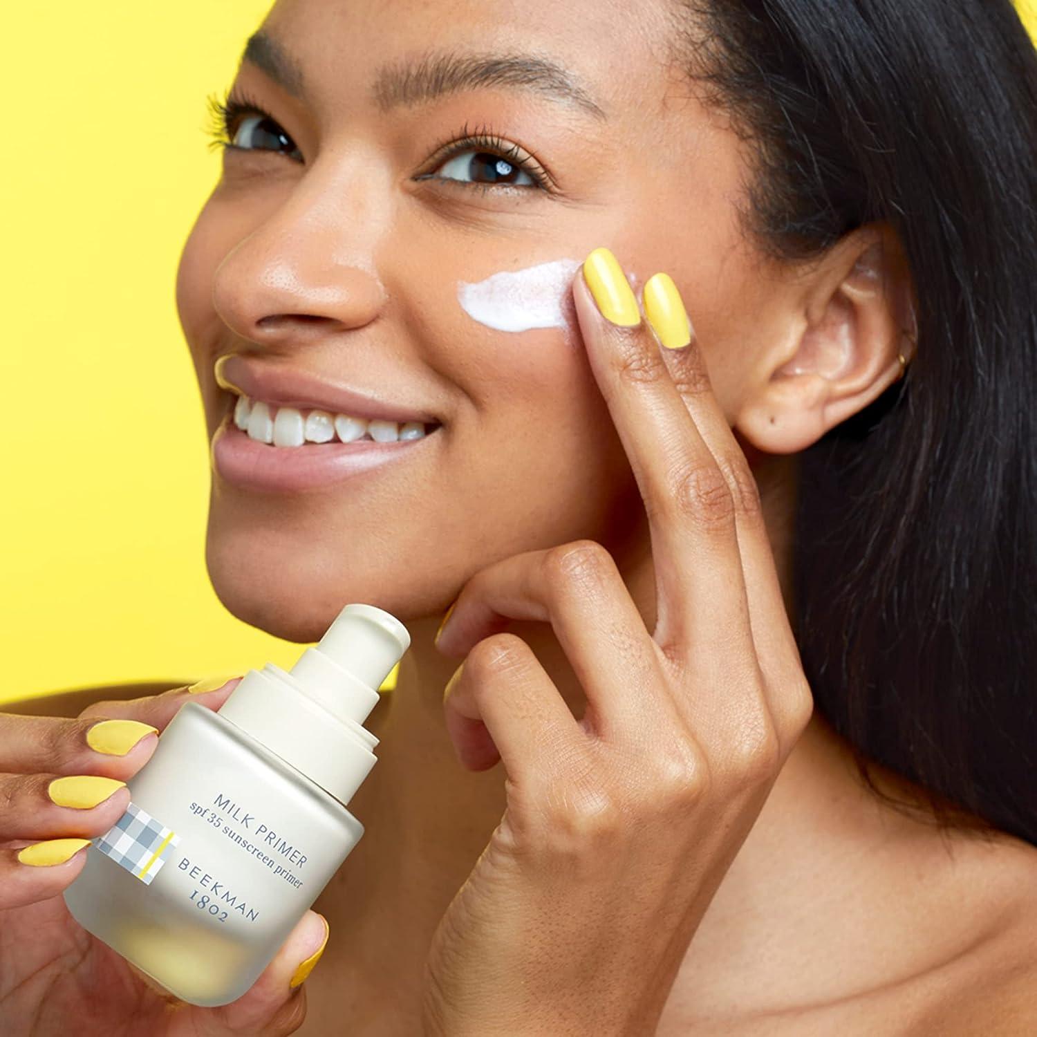Beekman 1802 Milk Primer SPF 35 Mineral Sunscreen & Makeup Primer
