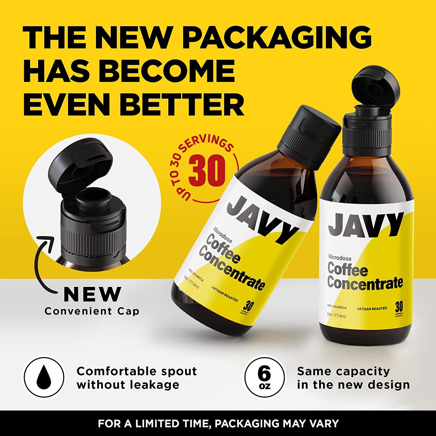 Javy Cold Brew Coffee Concentrate Bundle, Instant Coffee Hot & Cold