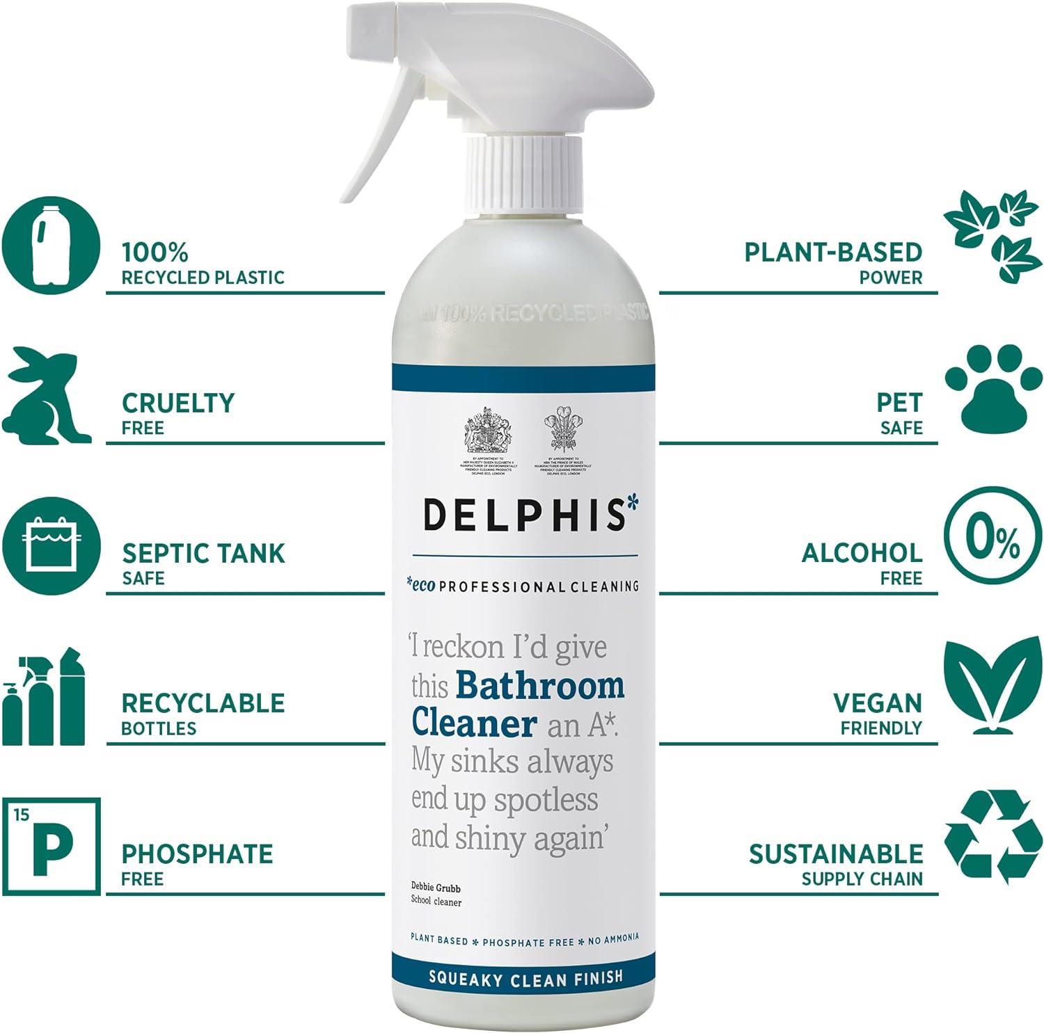 Delphis Eco 700ml Bathroom Cleaner | Eco-Friendly & Biodegradable ...