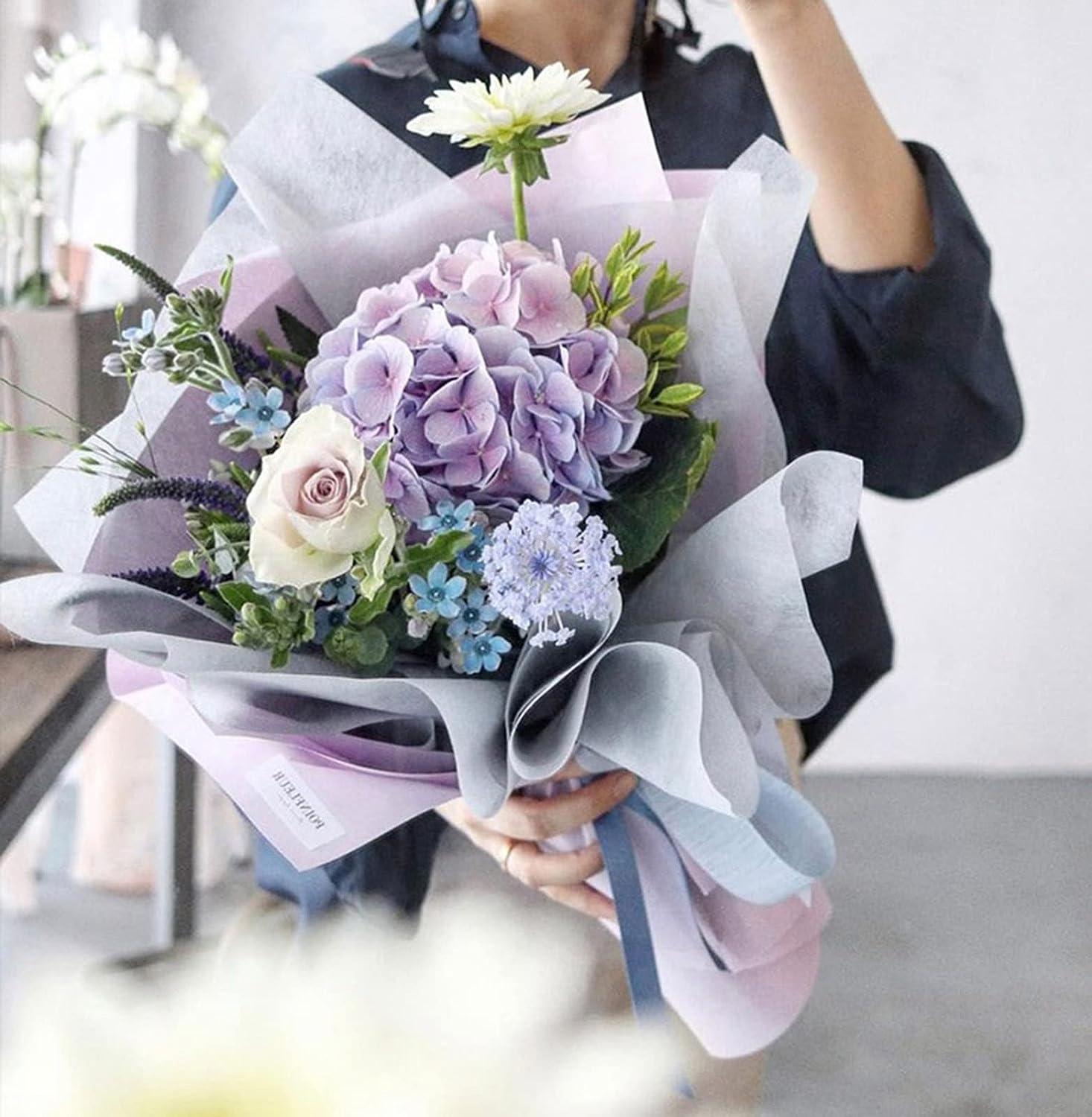 Korean Cotton Wrapping Flower Paper NonWoven Floral Wrapping Paper 10