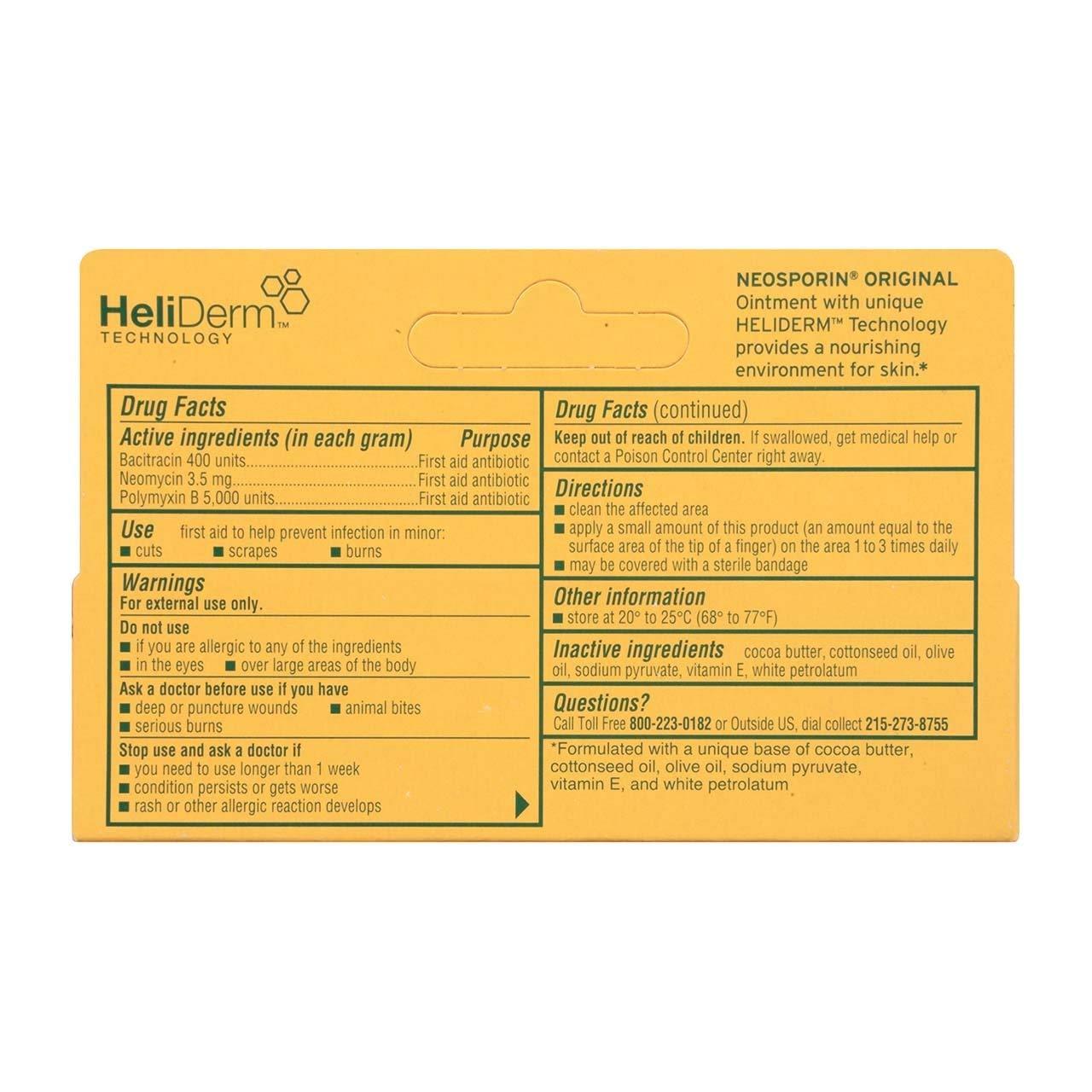 Neosporin Ointment .5oz Fast Healing Antibiotic Ointment