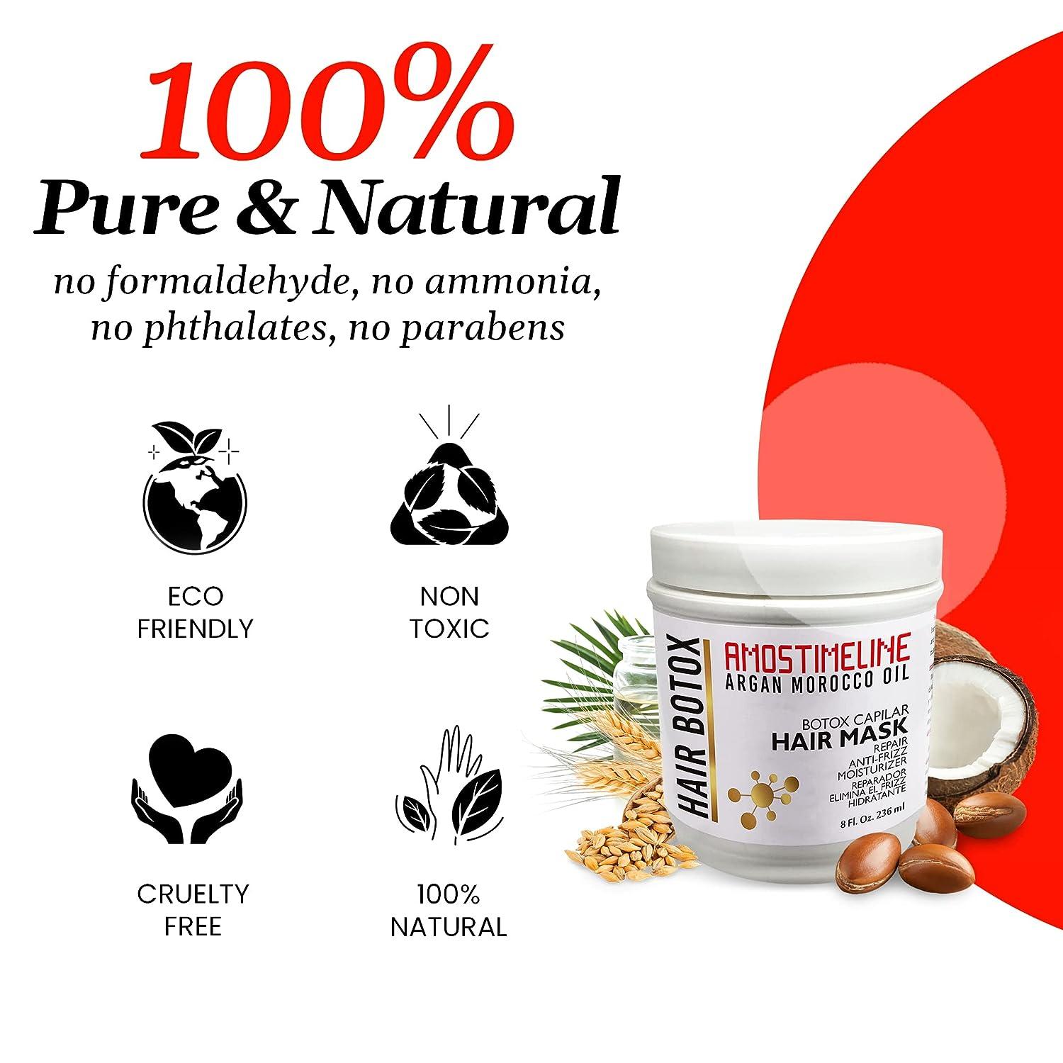 AMOSTIMELINE Hair Botox Deep Conditioner Moisturizing Hair Mask