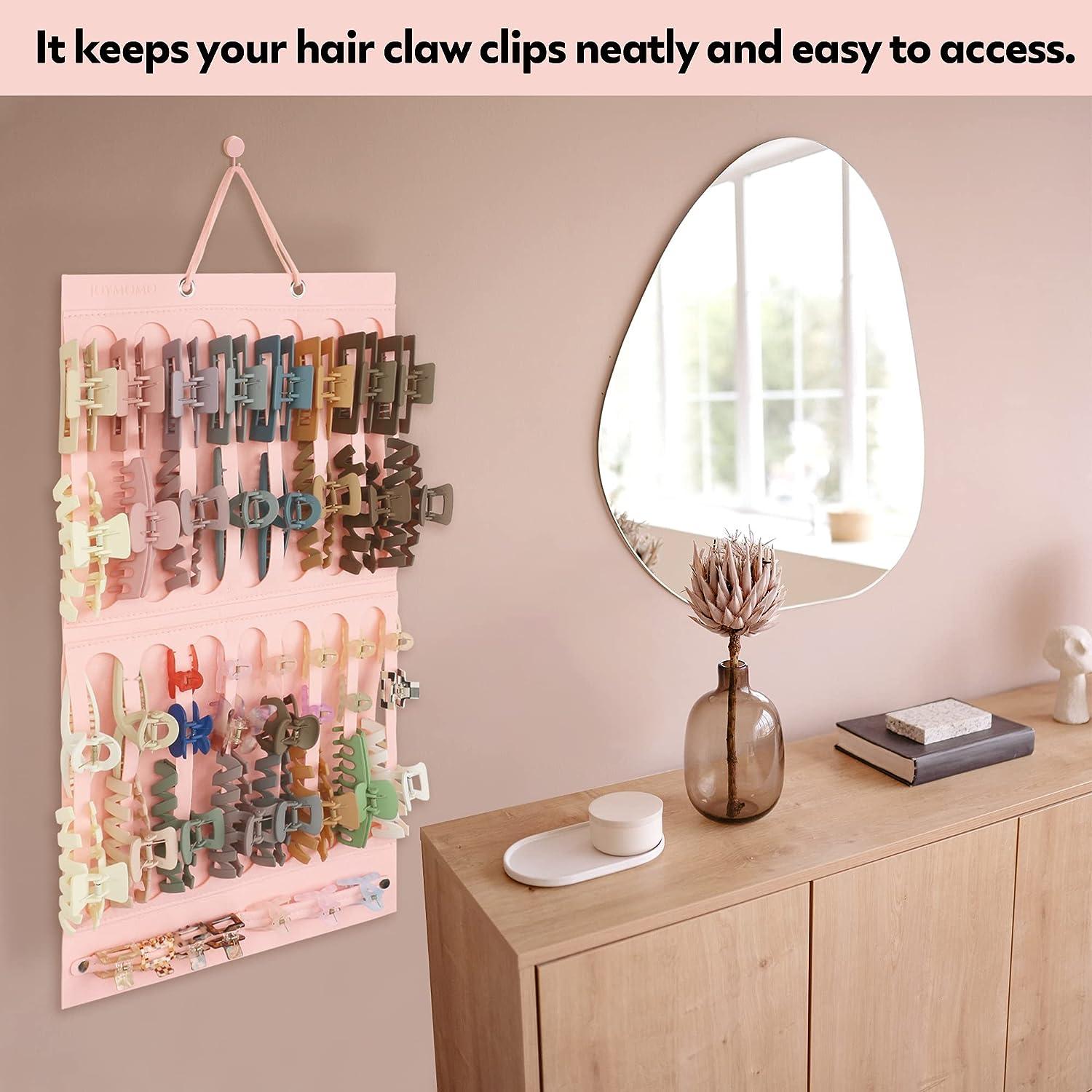 JOYMOMO Hanging Hair Claw Clips Organizer, 10 Layer Hair Accessories  Display Holder, Claw Clip Storage Organizer for Women Girl, Claw Clips  Holder for