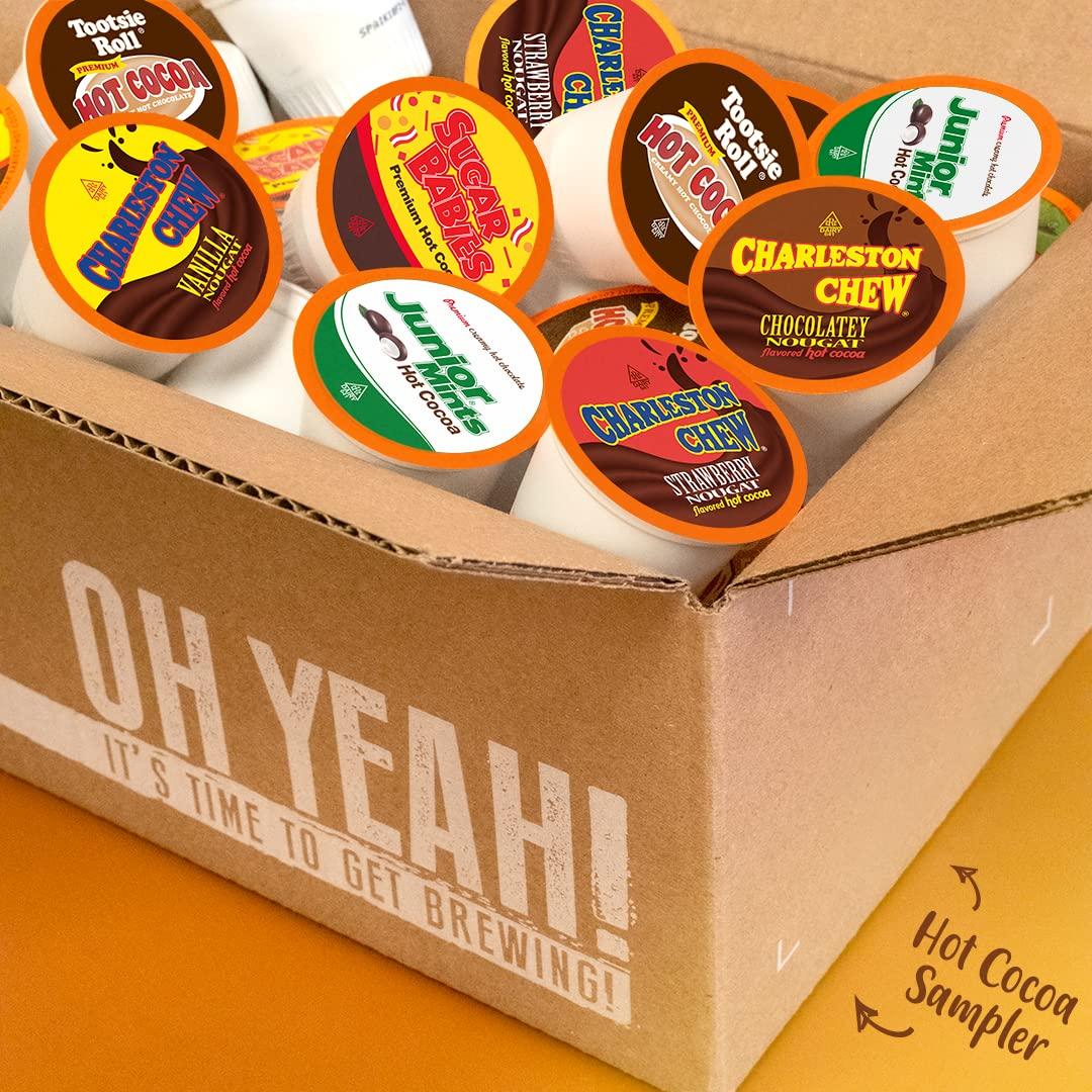 Two Rivers Chocolate Hot Cocoa Pods Single Serve Variety Sampler Pack