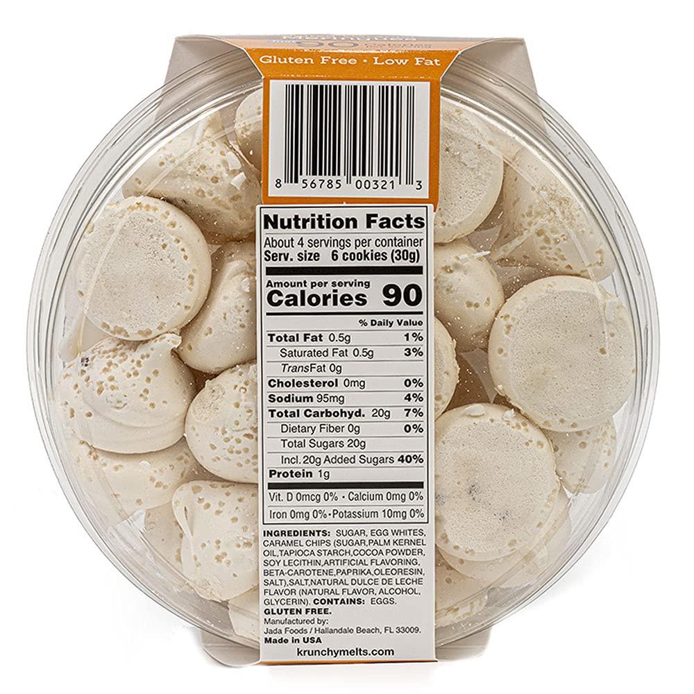 Krunchy Melts Original Meringue Cookies Salted Caramel Flavor
