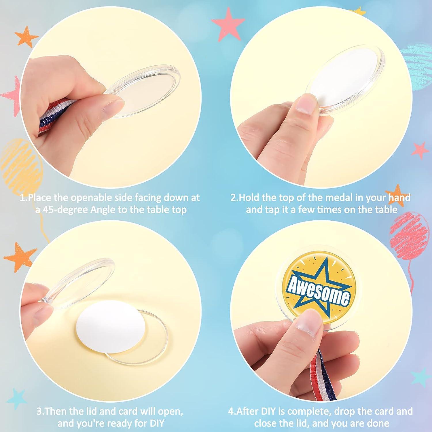 Design Your Own Award Medals Kit 36 Pcs DIY Fun Craft Activity For design-your-own-award-medals-kit-36-pcs-diy-fun-craft-activity-for