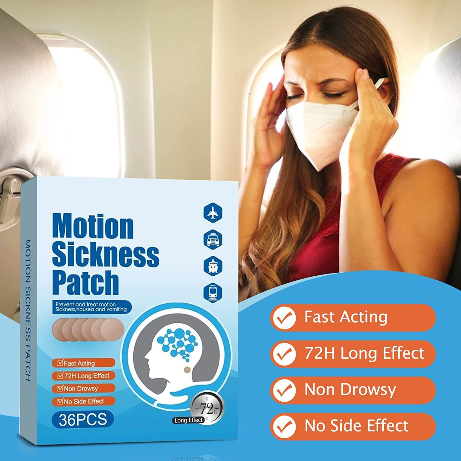 Motion Sickness Patches Sea Bands For The Relief Of Nausea And Vertigo