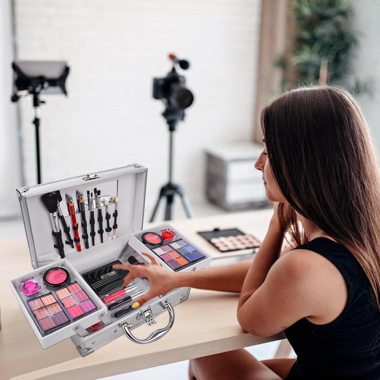 Duhe189014 24-Piece Partial Makeup Set | Complete Beauty Box for