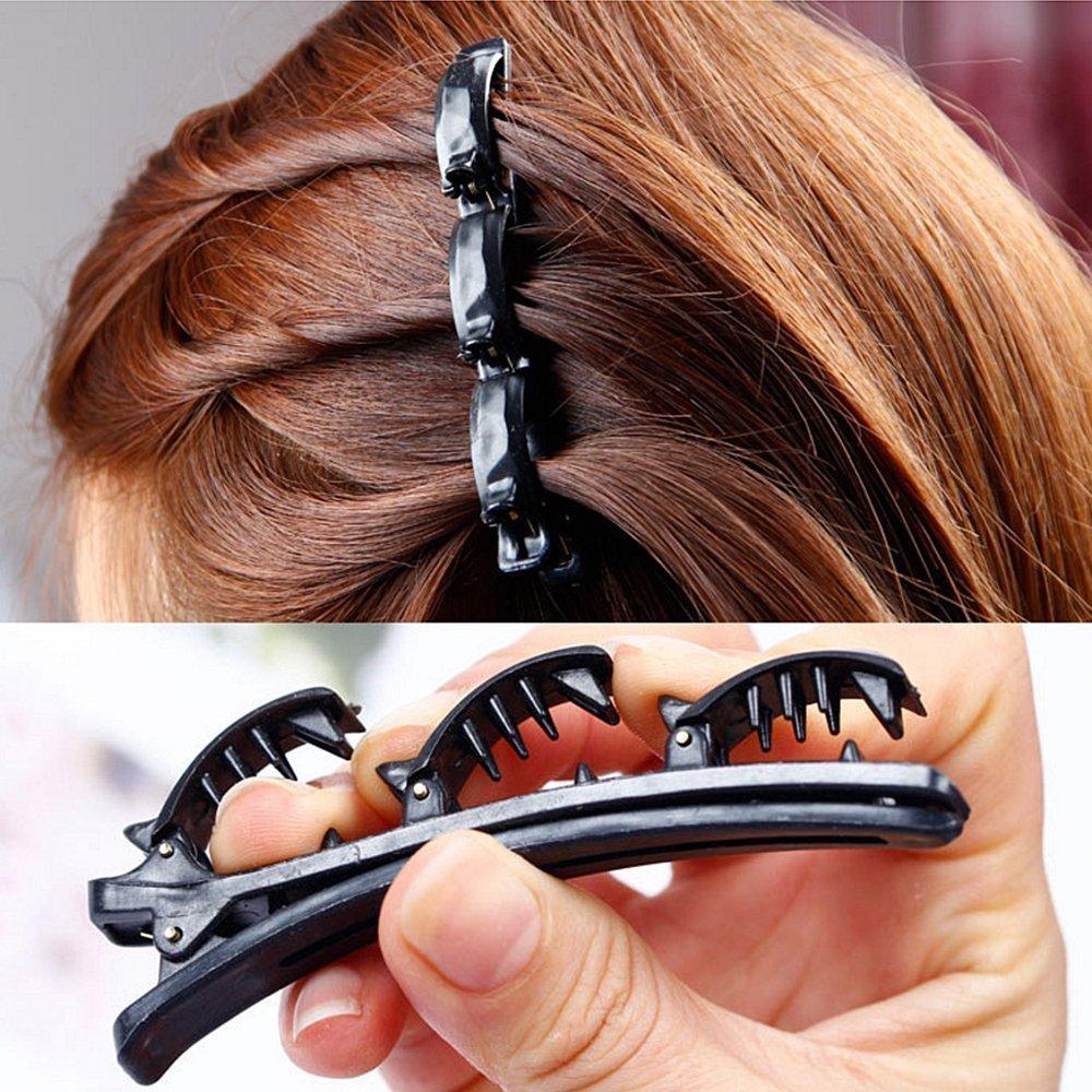 Hair French Plait Styling Stick Braid Braiding Maker Tool Band Twist Roll  Spiral | eBay