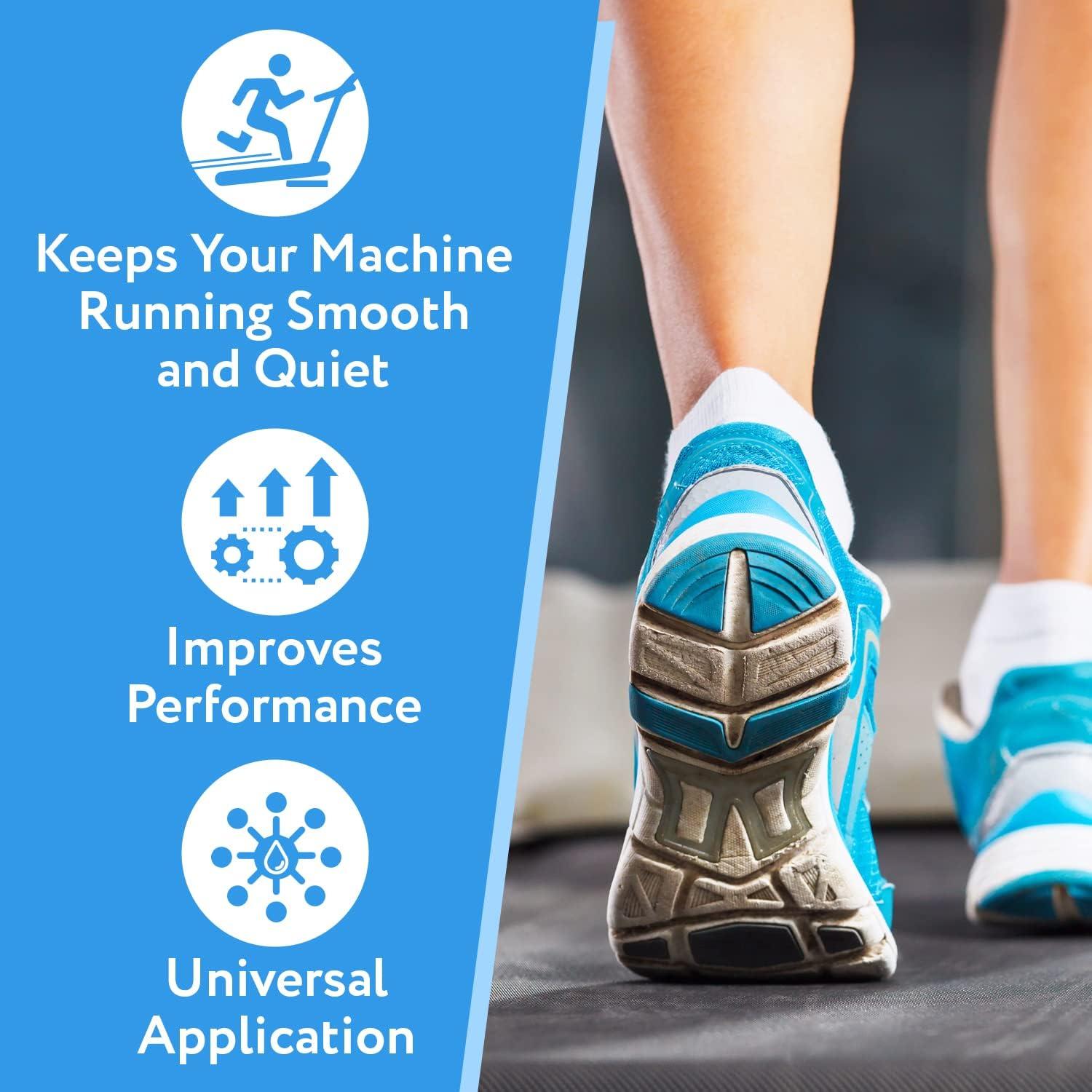 treadmill lubricant gel 2 Pack Silicone Treadmill Belt Lubricant - Easy Apply Lube - USA Made | Buy  Now with Express International Delivery main image 1