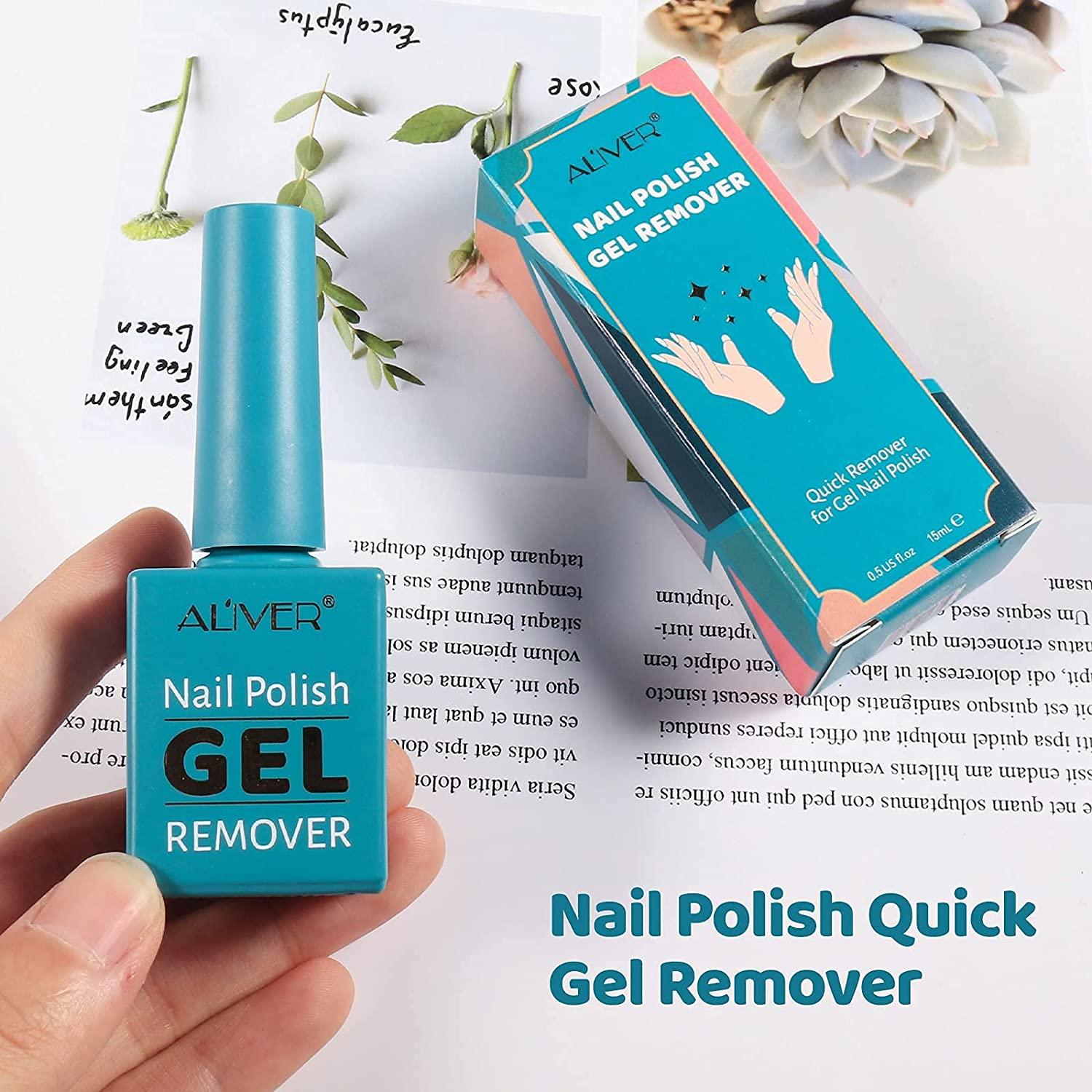 Gel Nail Polish Remover, Quickly & Easily Remove Soakoff Gel Nail