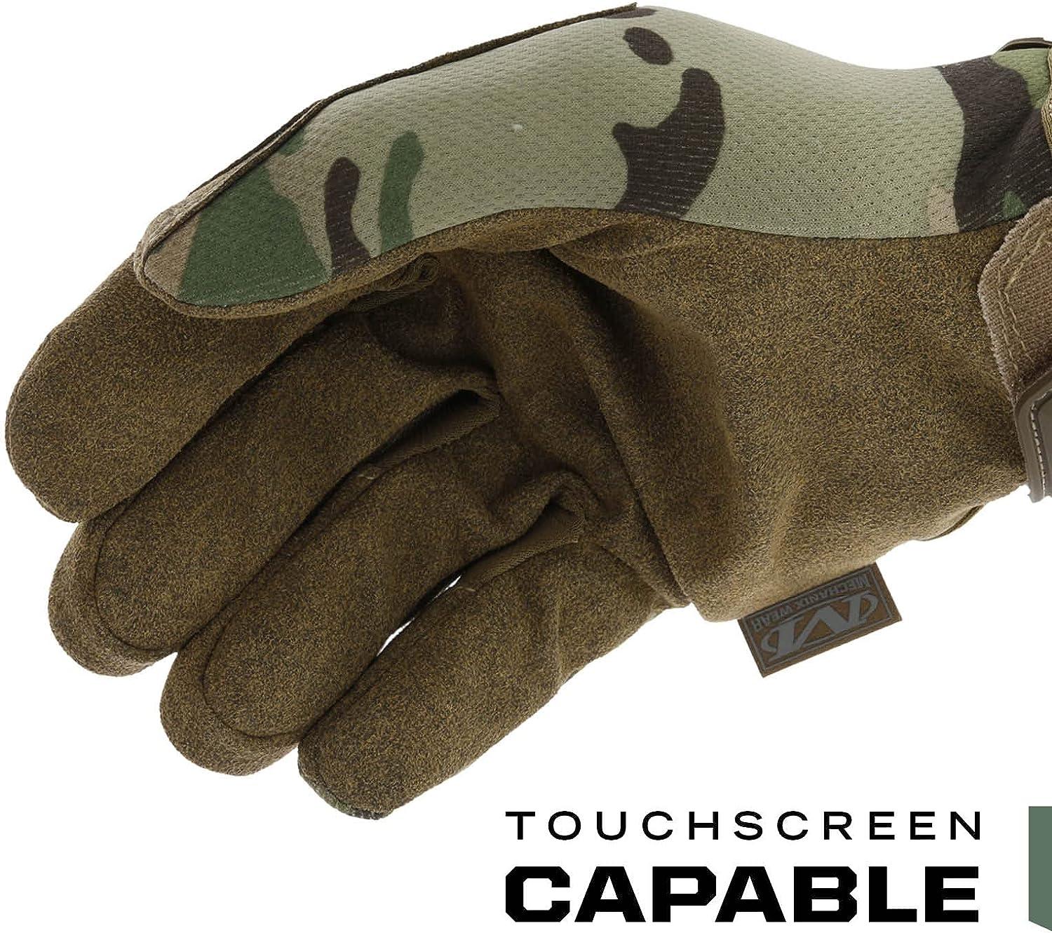 Mechanix Wear: The Original Tactical Work Gloves with Secure Fit, Flexible  Grip for Multi-Purpose Use, Durable Touchscreen Safety Gloves for Men  (Camouflage - MultiCam, X-Large) 2 Count (Pack of 1) Camouflage - Multicam