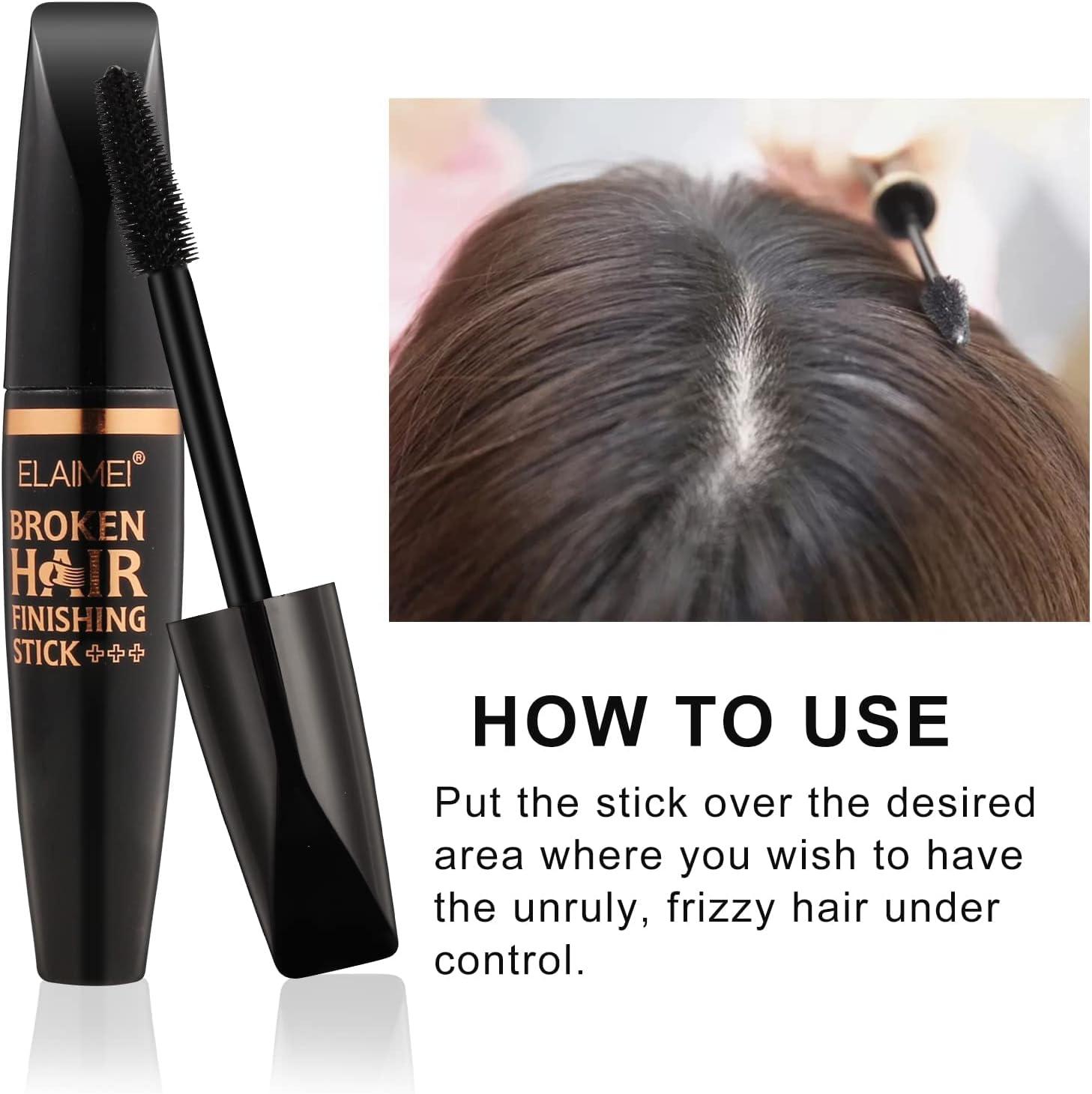 GNAPY Hair Finishing Stick 2PCS AntiFrizz Cream Broken Hair Mascara