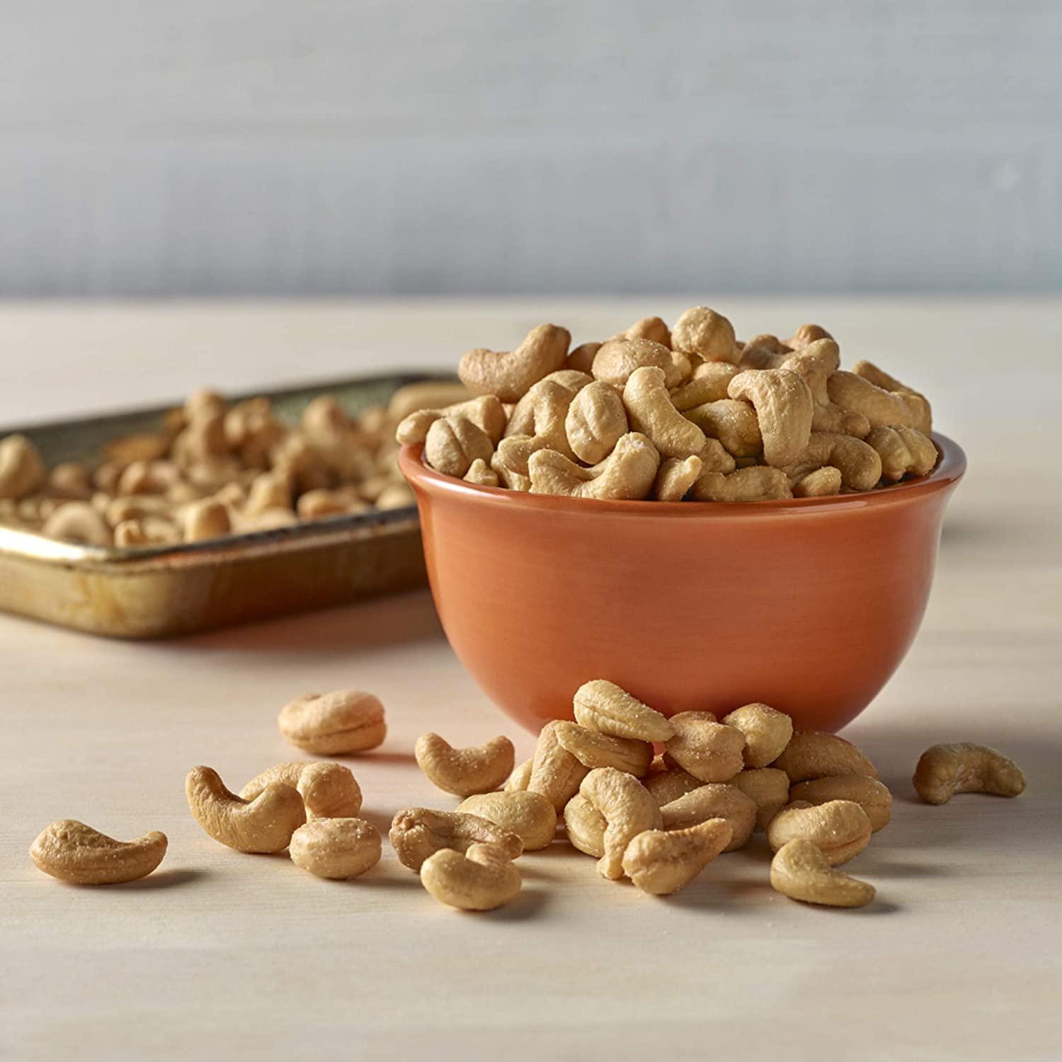 Emerald Cashews Roasted and Salted 100 Calorie Packs. Healthy, Low Carb