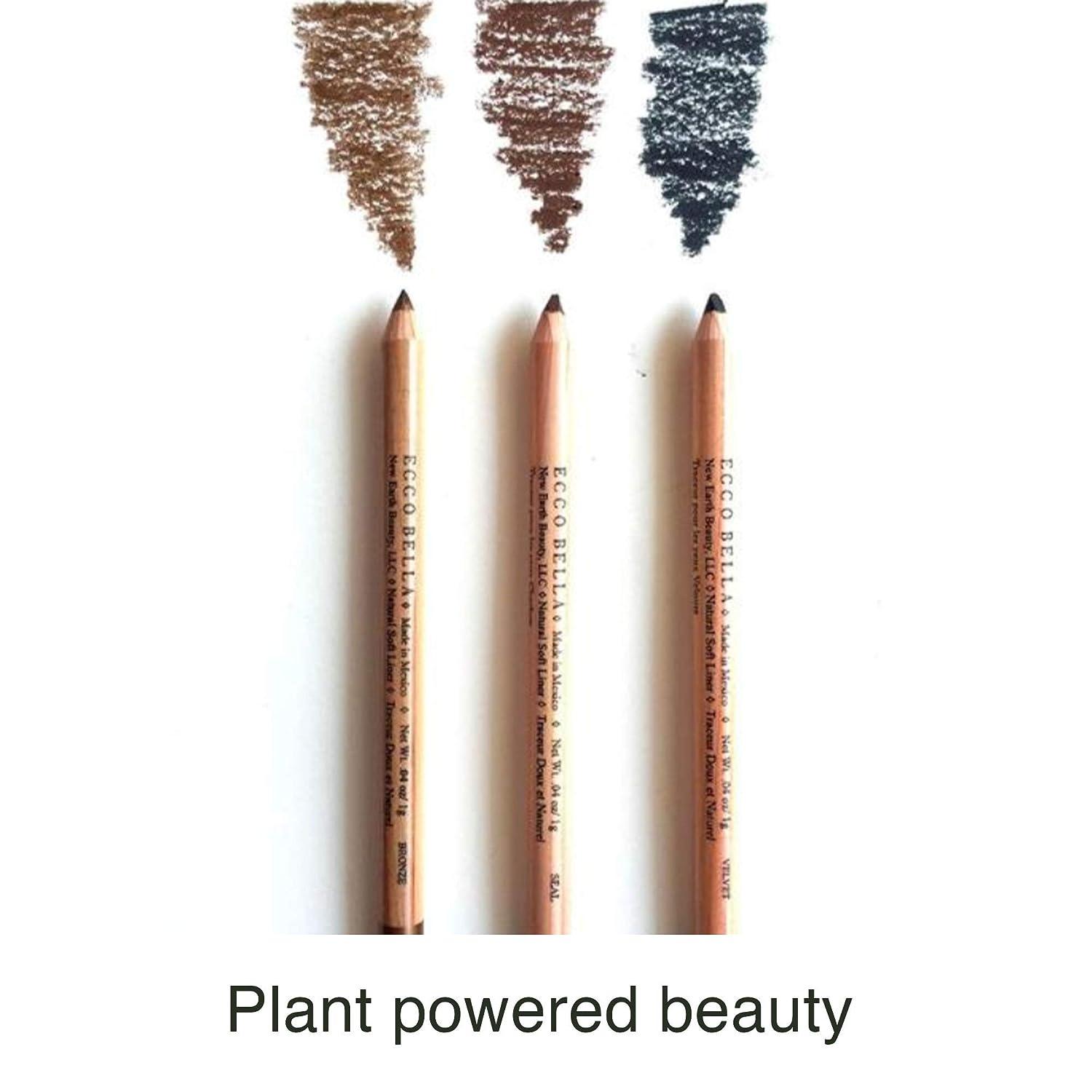 Ecco Bella Plant-Based Eyeliner Pencil (Velvet) Natural Vegan