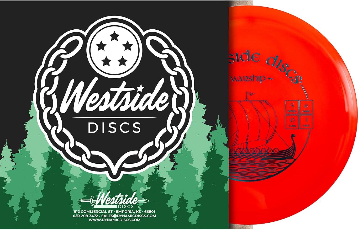 Westside Discs VIP Warship Disc Golf Midrange Straight Flying Frisbee