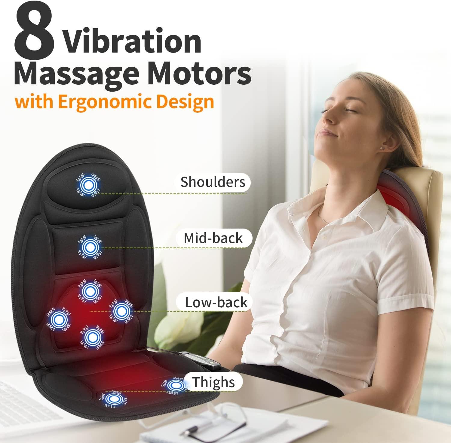 plus one vibrating toy HICITI Vibrating-Back-Massager with Heat, Massage-Chair-Pad, Seat Massager  Cushion with 8 Vibration Nodes to Release Stress and Fatigue for Home  Office Use price in UAE | Amazon UAE