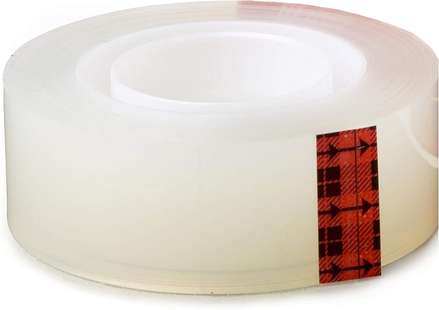  Scotch Transparent Tape, 3/4 in x 1296 in, 6 Boxes (600-6PK) :  Office Products