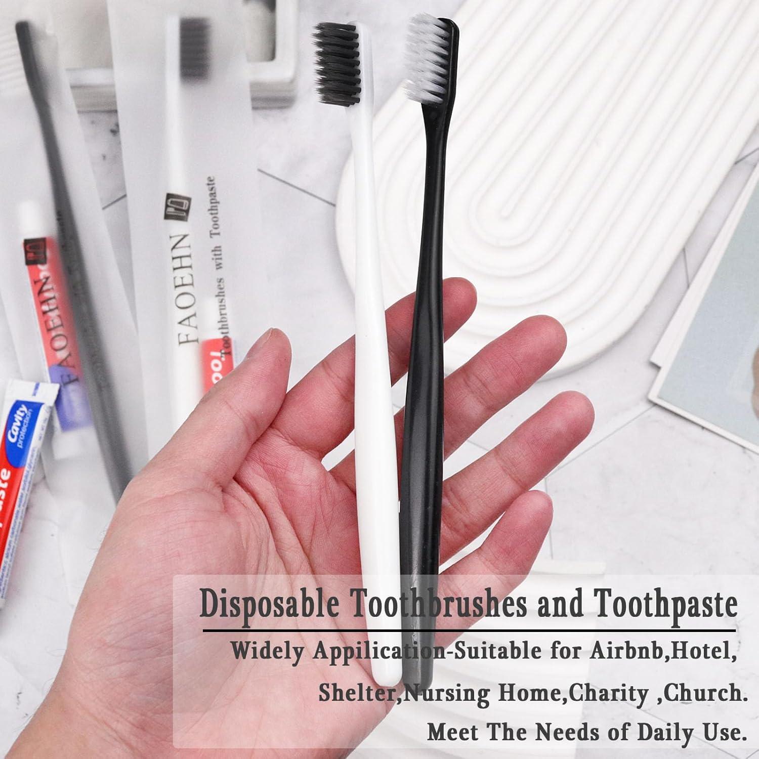 Disposable Toothbrush, Disposable Toothbrush And Toothpaste - View #7